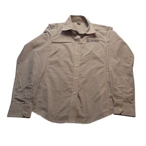 Chestnut Hill Performance Shirt Women's Concordia University Blue White Check M